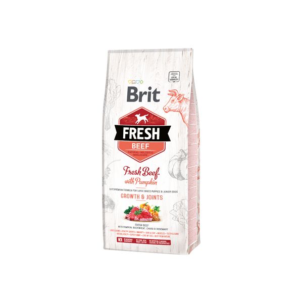 Brit Fresh Puppy Large Breed Beef & Pumpkin 12Kg