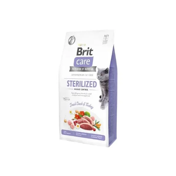 Brit Care Grain Free Sterilised Weight Control Duck & Turkey 400g