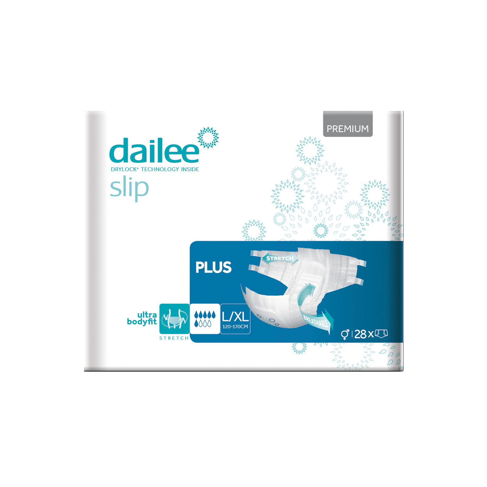 DAILEE Slip Plus T. L/XL x28 unid.