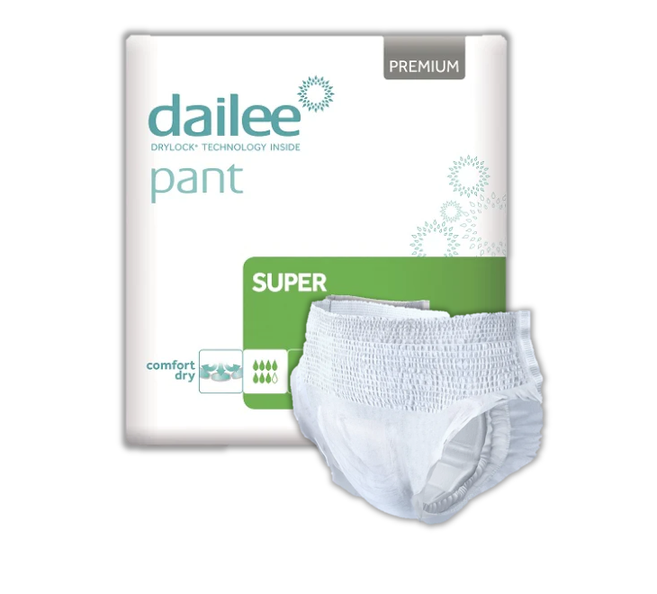Dailee fralda cueca super L x14