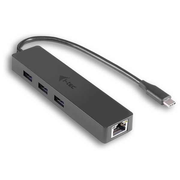I-Tec Usb-hub usb C Slim Hub 3 Port G-lan 1000 Mbit/s 1x RJ-45 (la - C31GL3SLIM
