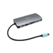 I-Tec adaptador USB-C HDMI/VGA com LAN + Power Delivery 100W - C31NANODOCKVGAPD