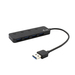 i-tec U3CHARGEHUB4 hub de interface USB 3.2 Gen 1 (3.1 Gen 1) Type-A 5 Mbit/s Preto