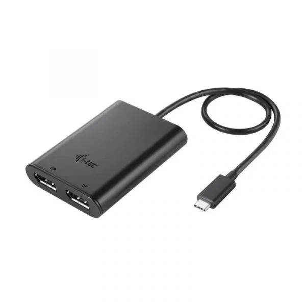 I-Tec Cabo Adaptador Type-C p/ 2x DisplayPort M/F