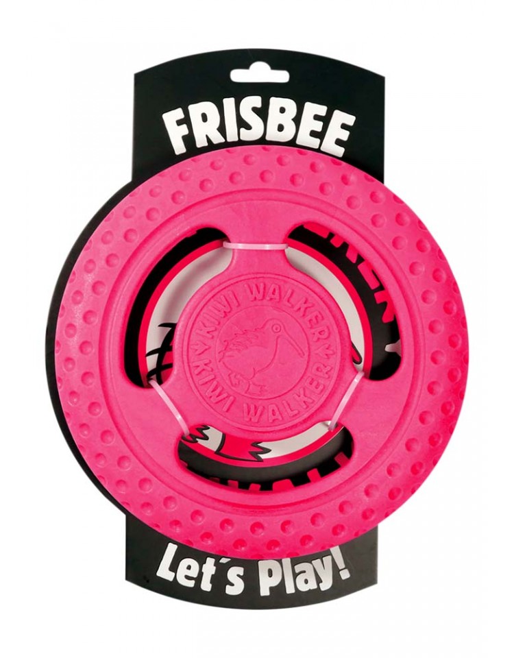 Kiwi Walker - Brinquedo para cão - Frisbee Rosa