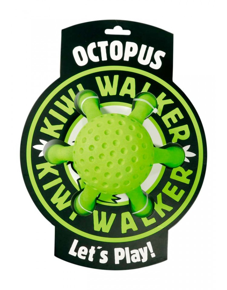 Kiwi Walker - Brinquedo para cão - Octopus Verde