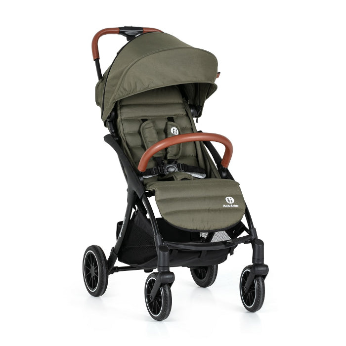 Carrinho de passeio Petite&Mars Cross Mature Olive