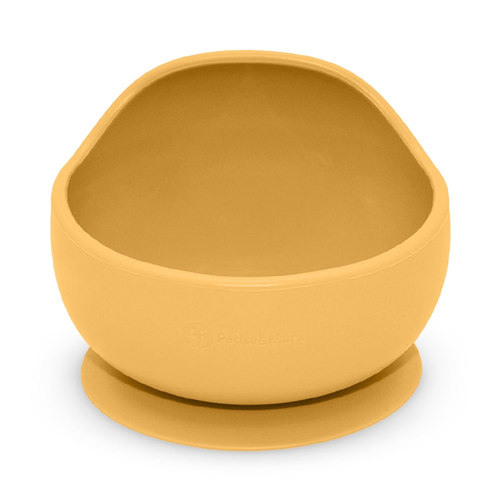 Tigela de silicone com ventosa Petite&Mars Take&Match Intense Ochre