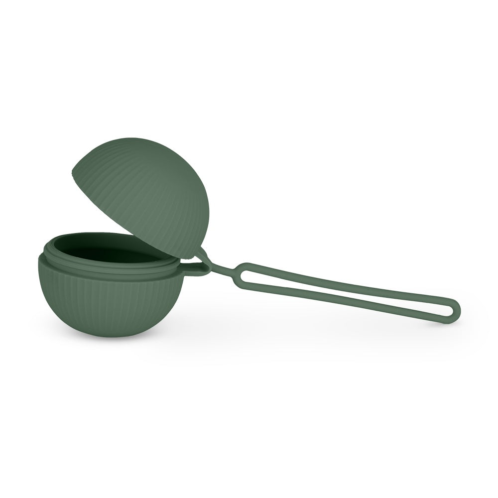 Capa de silicone para chupeta Petite&Mars Misty Green