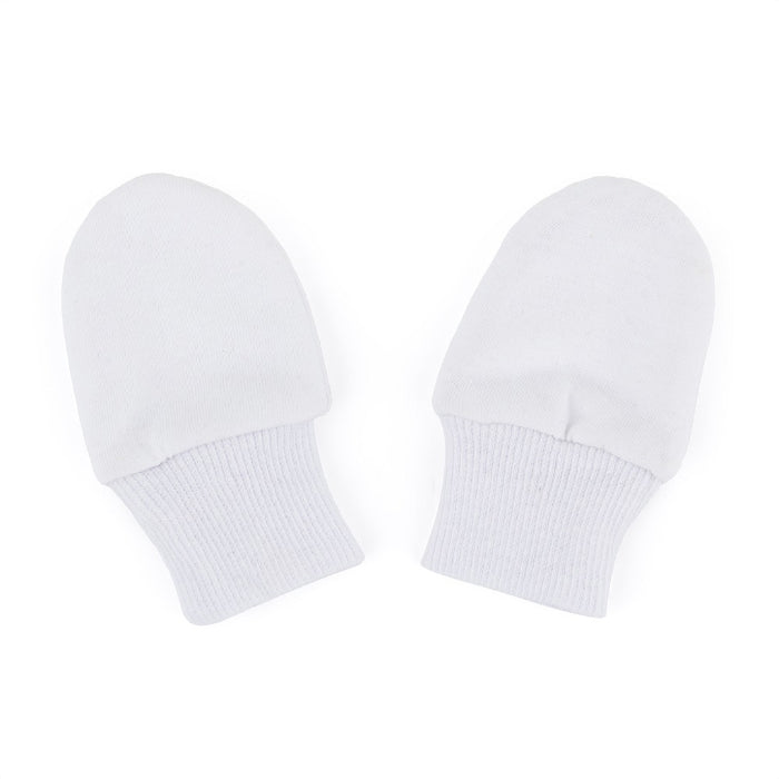 Luvas recém-nascido Petite&Mars Smoothie Infinity White