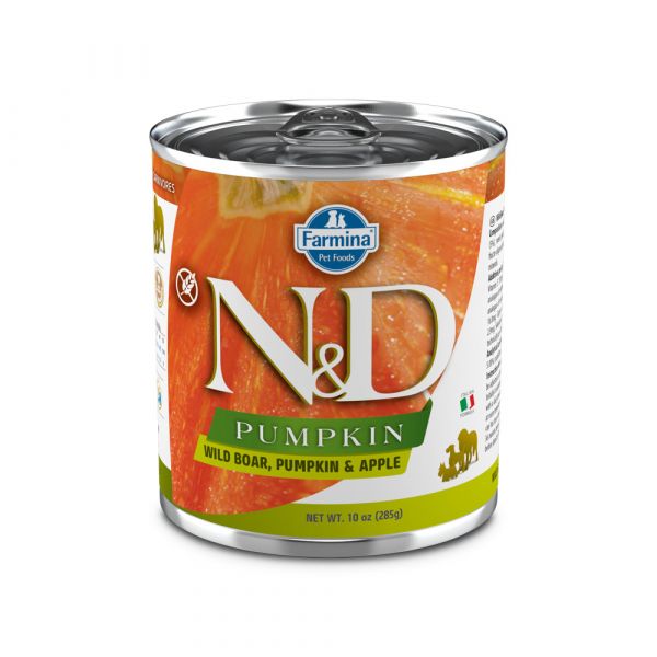 Ração Húmida Farmina N&D Pumpkin Adulto Javali & Maçã 285g