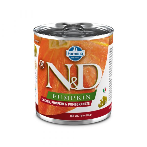 Ração Húmida Farmina N&D Pumpkin Adulto Frango & Romã 285g
