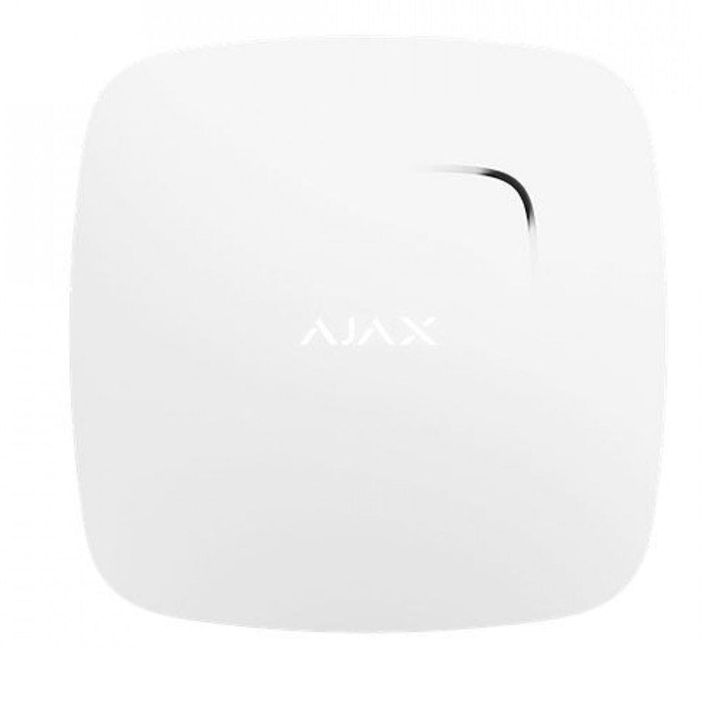 White Temperature Smoke and Sensor Detector - Ajax FireProtect