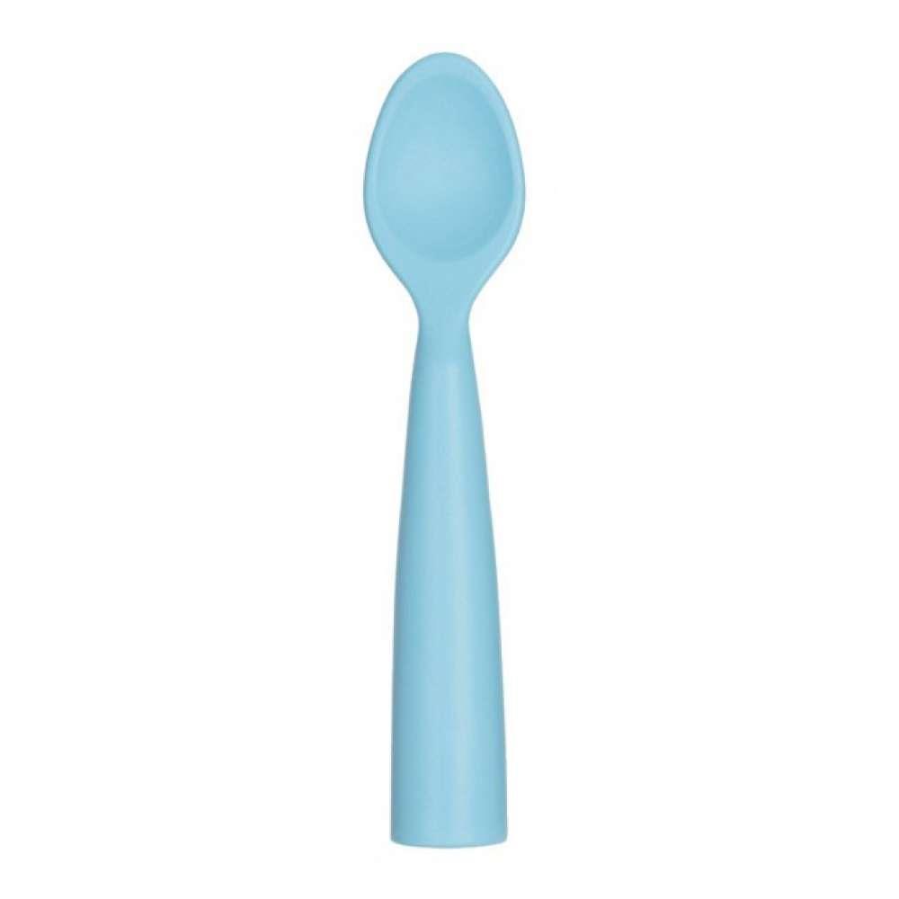 Colher em Silicone Azul