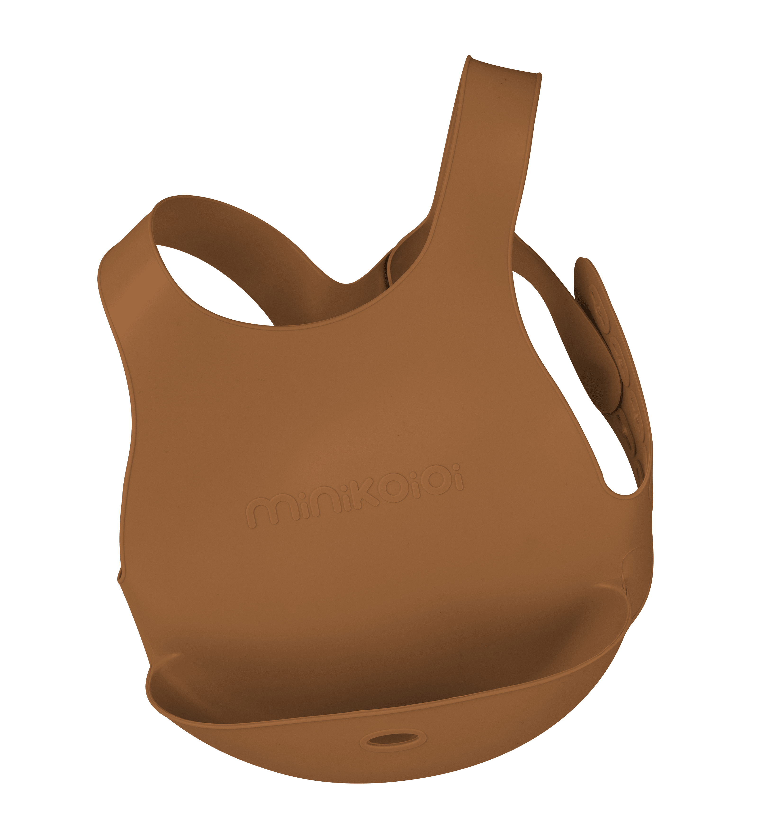 Minikoioi Babete Flexi-bib Woody Brown
