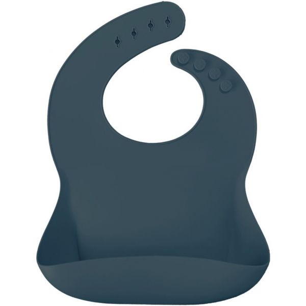 Minikoioi Basic Babete Silicone Deep Blue