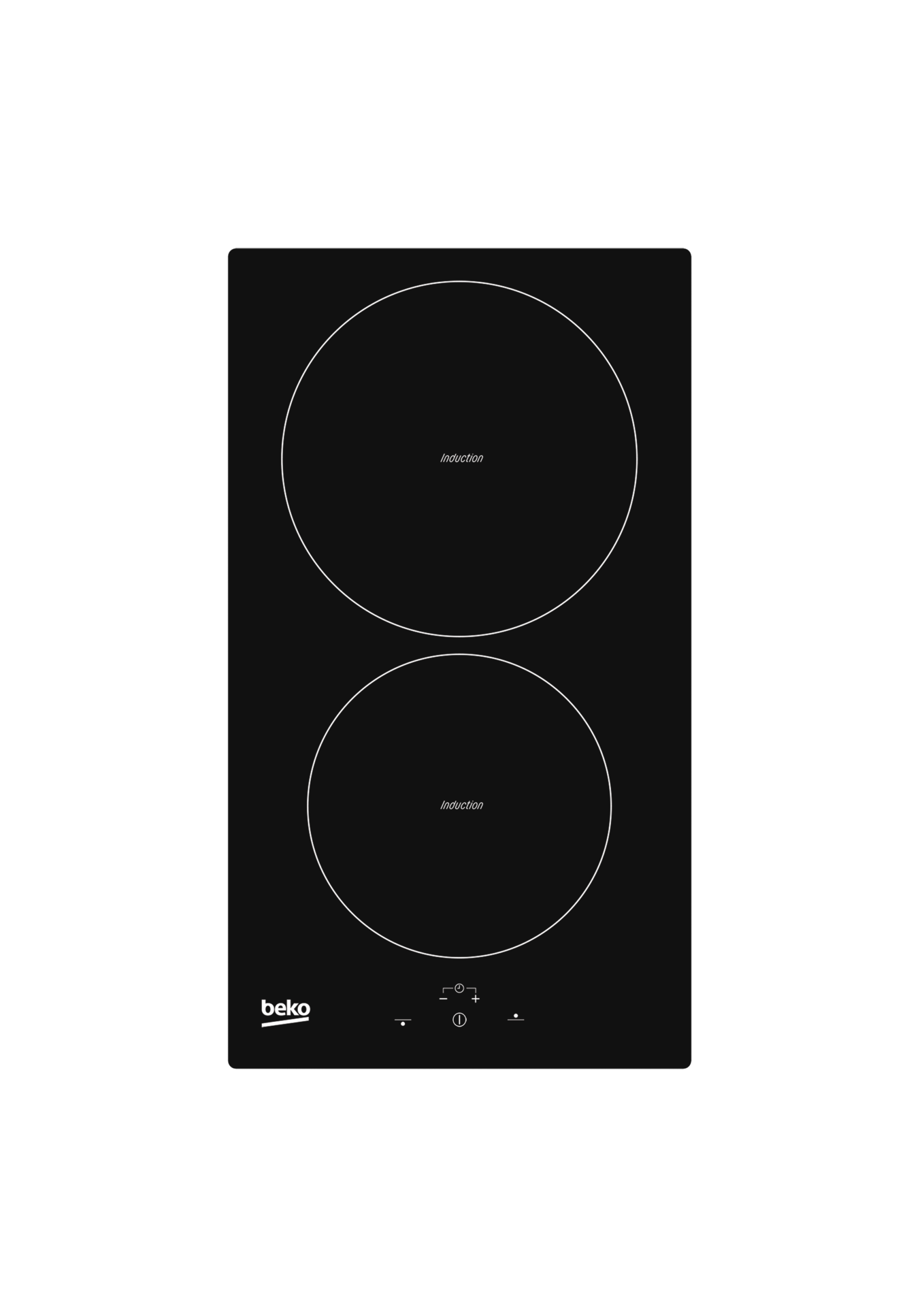 Placa de Indução Beko HDMI32400DT | Vidro-cerâmica, 2 zonas, 3600W