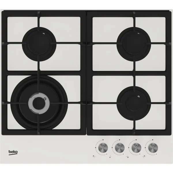 Placa Encast. a Gás Beko HILW 64225 SW