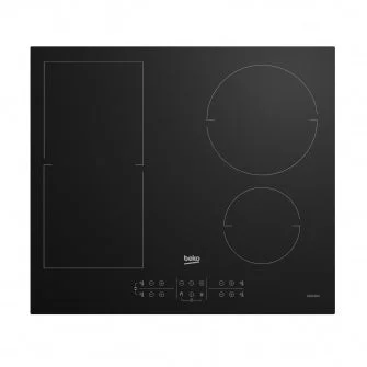 Placa de Indução Beko HII64200FMT | 4 Zonas, 60cm, Preto