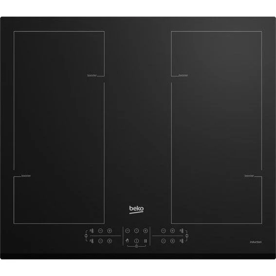 Placa de Indução Beko HII64206F2MT | 4 Zonas, 60cm, 7200W