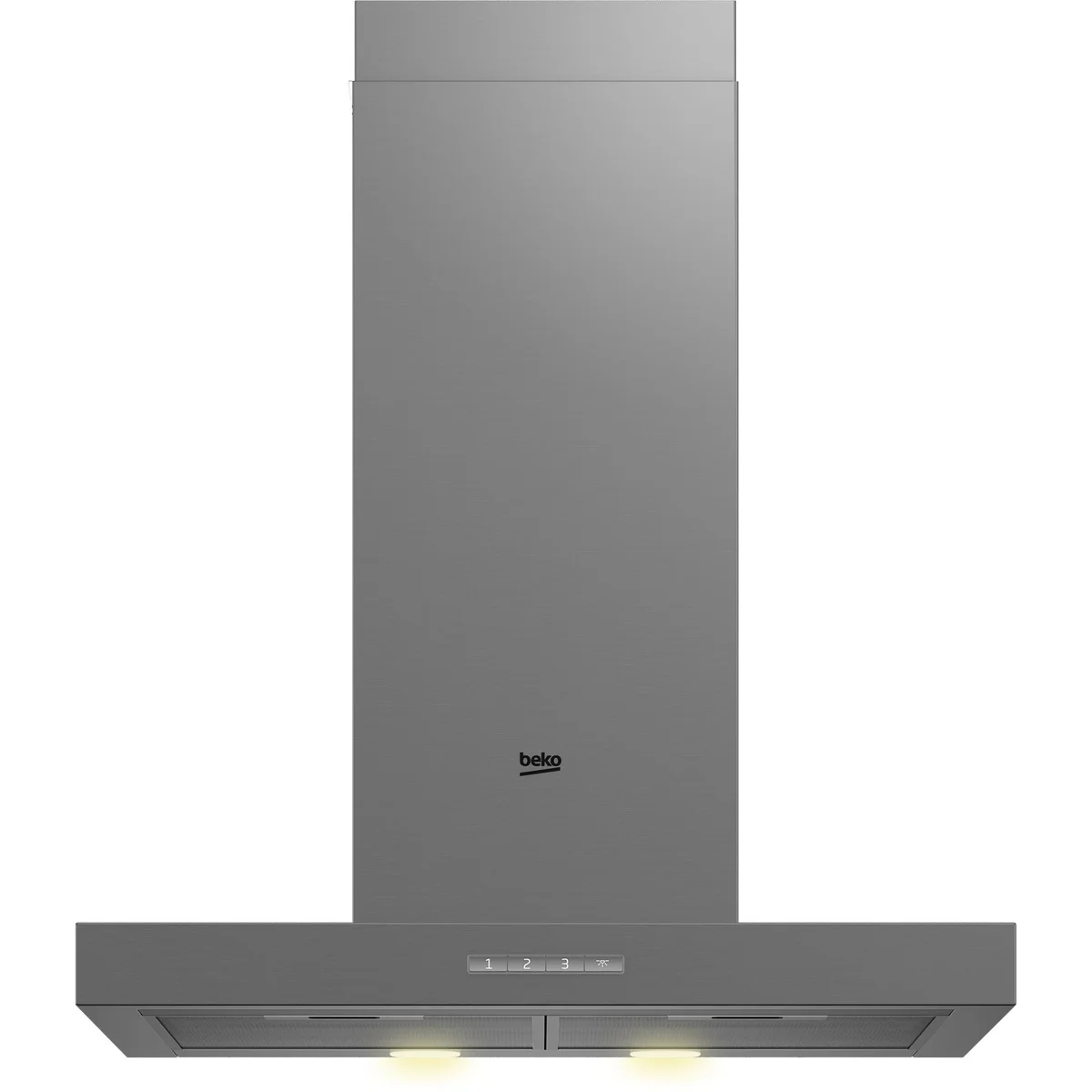 Exaustor Chaminé Beko BHCB61632XH | 540 m³/h, 60 cm, Inox