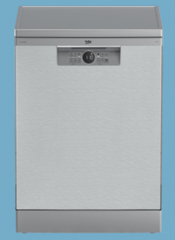 Máquina de Lavar Loiça Beko BDFN36530XC | 15 Talheres, Classe D, Inox