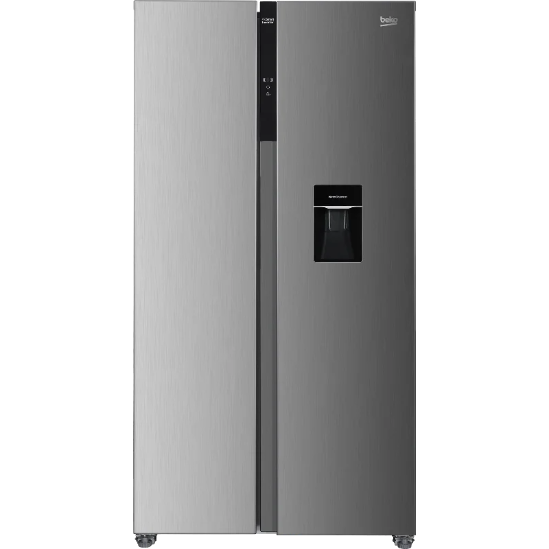 Frigorífico Americano Beko GNO5322WDXPN | 532L, Inox, 39dB