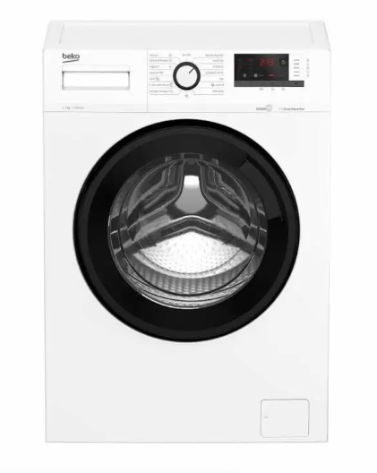 Máquina de Lavar Roupa Beko WRA7615XW | 7 kg, 1200 rpm, A