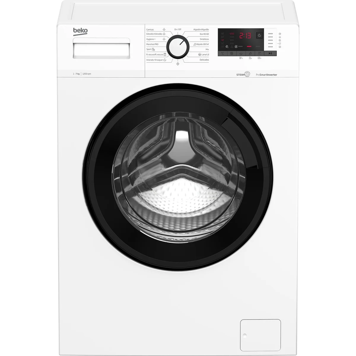 Máquina de Lavar Roupa Beko WRA7615XW | 7 kg, 1200 rpm, A