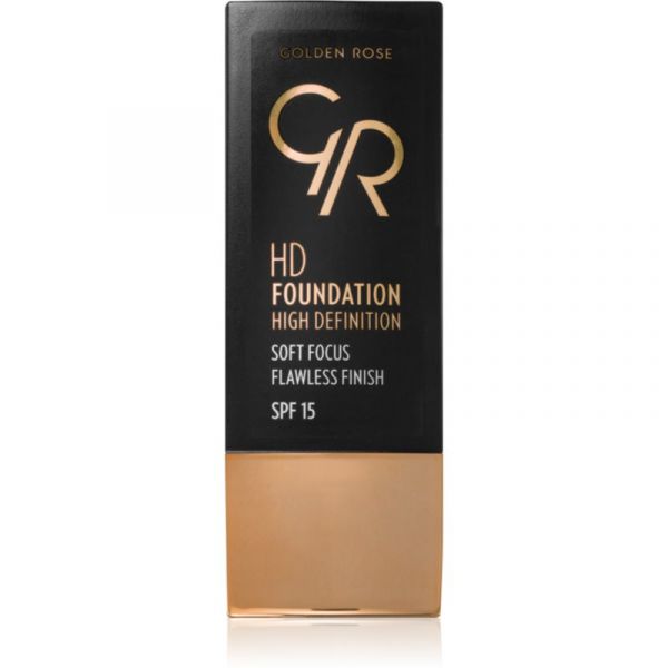 Golden Rose High Definition Base Hidratante SPF 15 Tom 102 Ivory 30ml