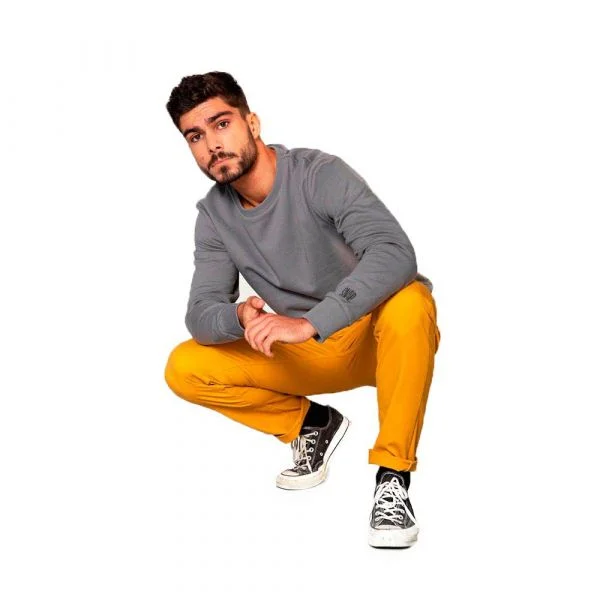 Snap Climbing Classic Sweatshirt Cinzento L Homem