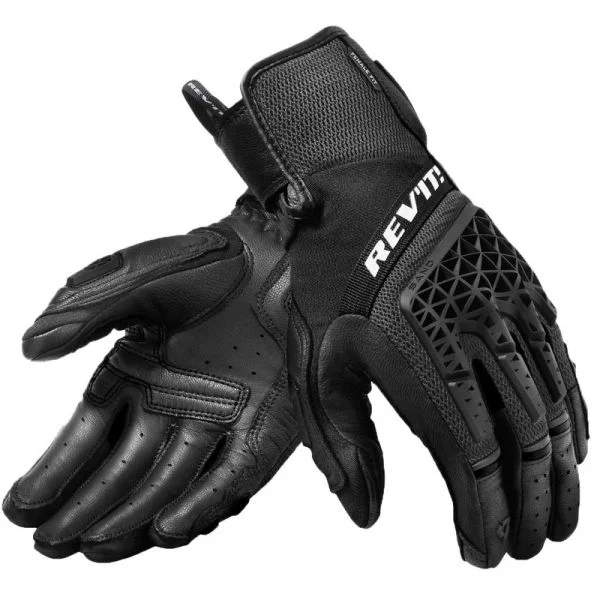 Revit Luvas Sand 4 Black / Black S - FGS173-1010-S