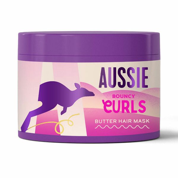 Aussie Bouncy Curls Butter Máscara Capilar Cabelos Cacheados 450ml