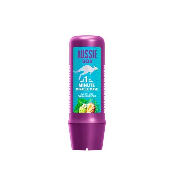 Aussie 1 Minute Miracle Color Rescue Máscara Nutrtiva para Cabelos Pintados 250ml