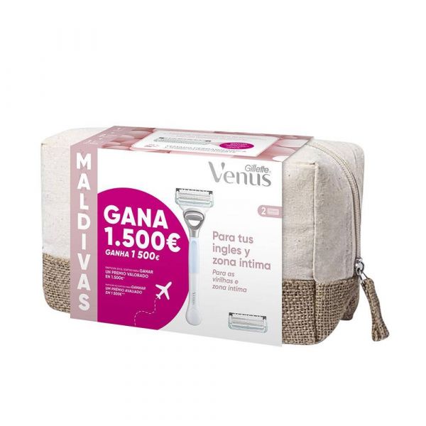 Gillette Venus Intima Maldivas Máquina 2 Recargas