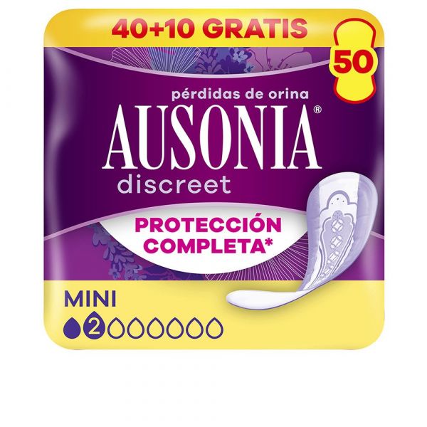 Ausonia Discreet Mini Absorventes para Incontinência 50 Unidades