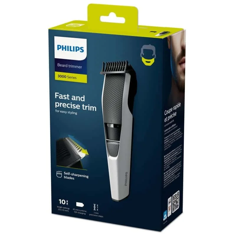 Aparador de Barba Philips BT3206/14 Series 3000 45min Autonomia Lift & Trim 10 Níveis