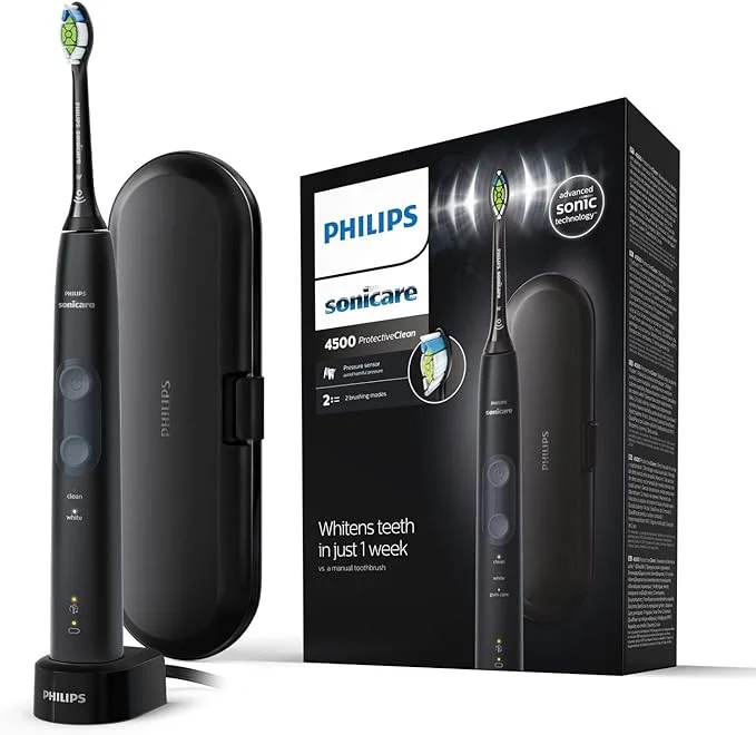 Philips Escova de Dentes Elétrica Protective Clean HX6830/53 Preto