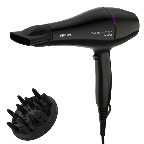 Secador de Cabelo PHILIPS BHD274/00 | 2200W, Iónico, Difusor