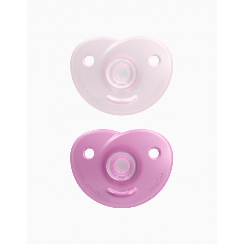 Chupetas Ortodônticas Soothie 0-6m Philips Avent