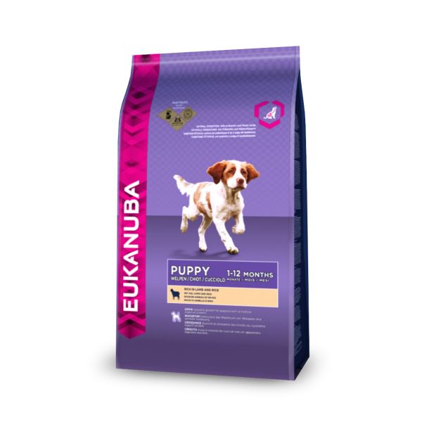 Eukanuba Puppy All Breeds Lamb & Rice 2,5Kg