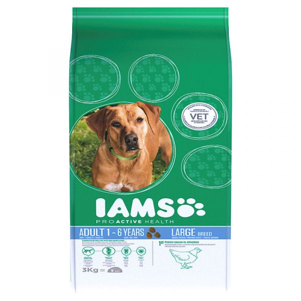 IAMS ProActive Health Adult Large Chicken Dog 3Kg