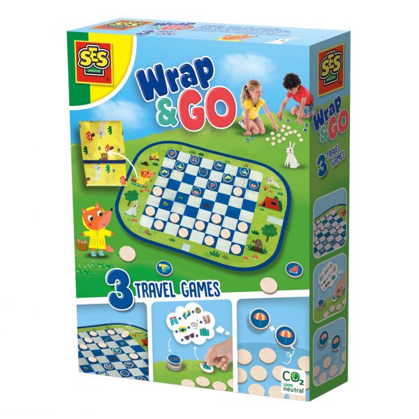 SES Jogos De Viagem Wrap & Go Outdoor