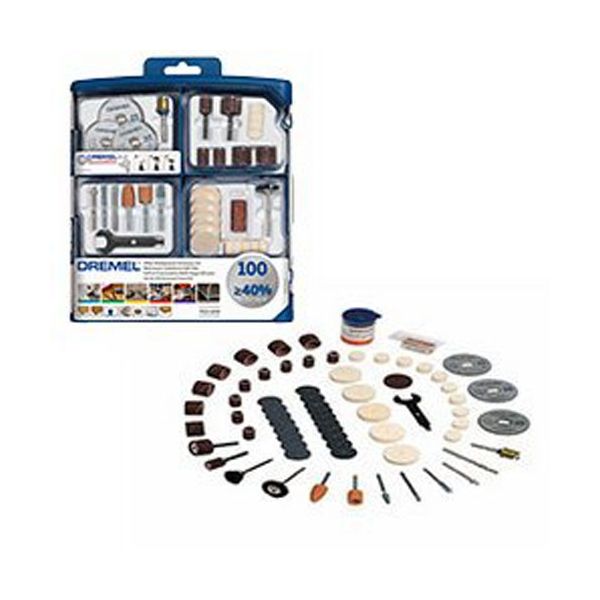 Dremel Kit de Acessórios Multifunções com 100 Peças - 723