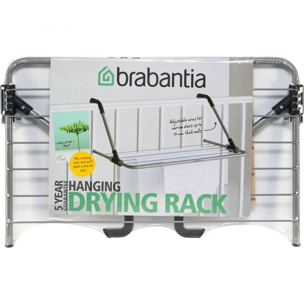 Brabantia Estendal de Parede 105241 Cinzento Metálico