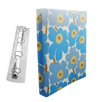 Pasta Arquivo Marimekko 4 Argolas R 30mm L40mm Azul