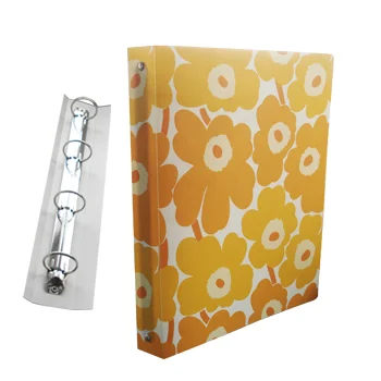 Pasta Arquivo Marimekko 4 Argolas R 30mm L40mm Amarelo