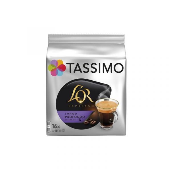 Tassimo L'Or Espresso Lungo Profondo - 80 Cápsulas