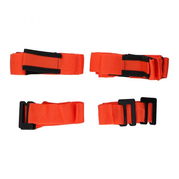 Kinzo NPT Correias para Transporte de Móveis Preto 2800x45x1.2mm (2 Peças)