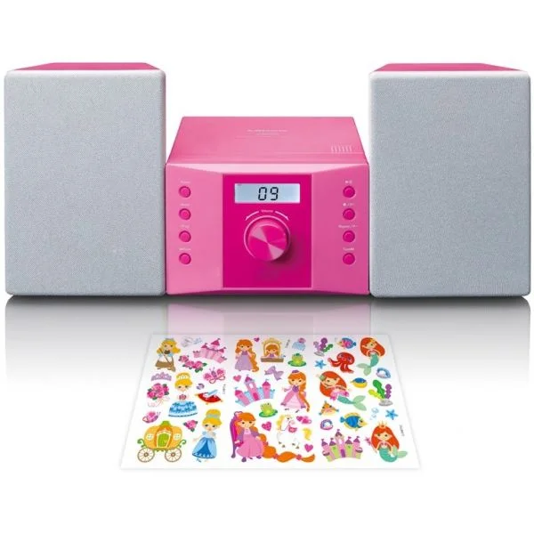 Lenco Mini Hifi MC-013 Pink